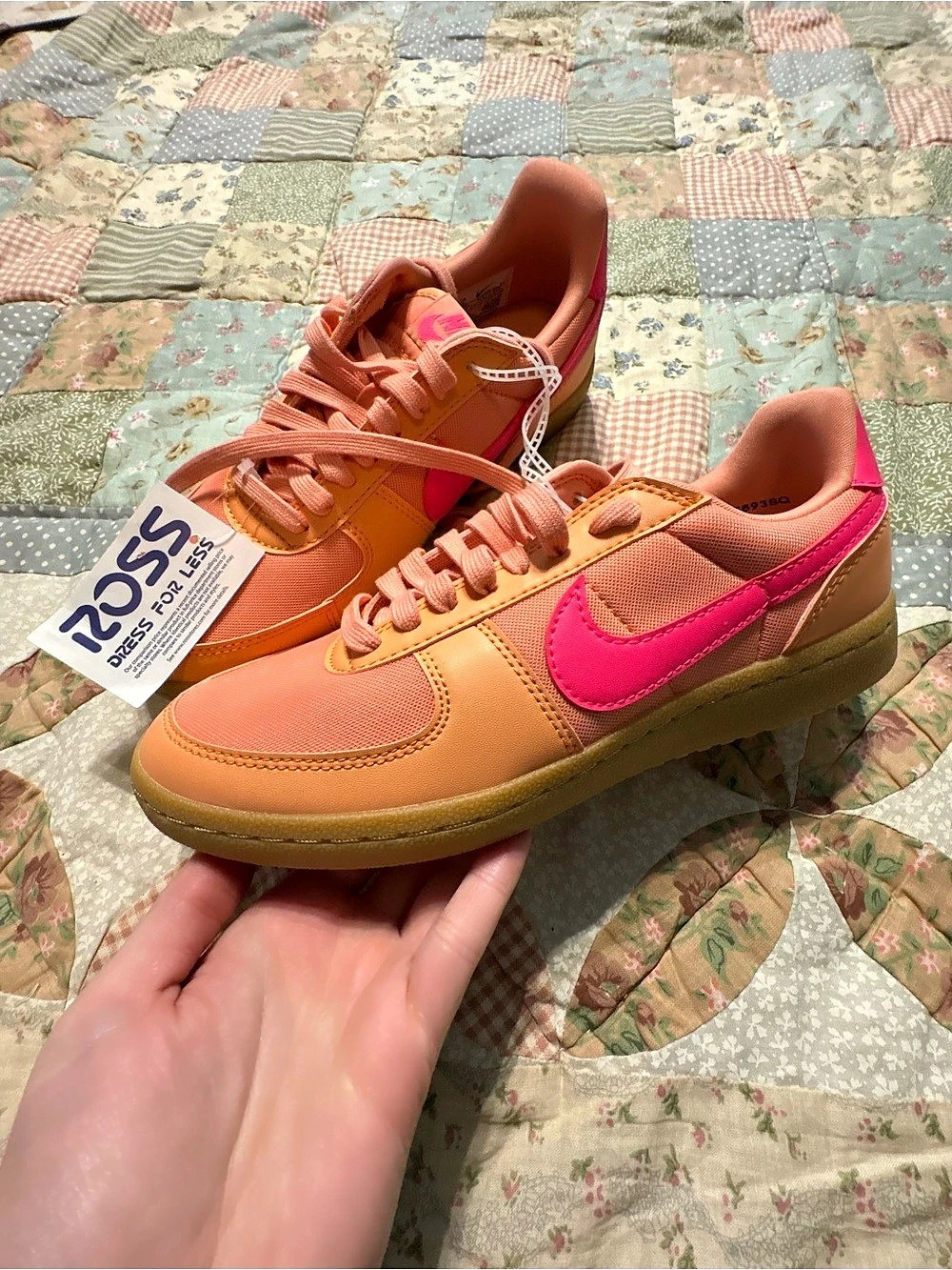 Nike Field General Sneakers Orange & Pink US 8 NWT